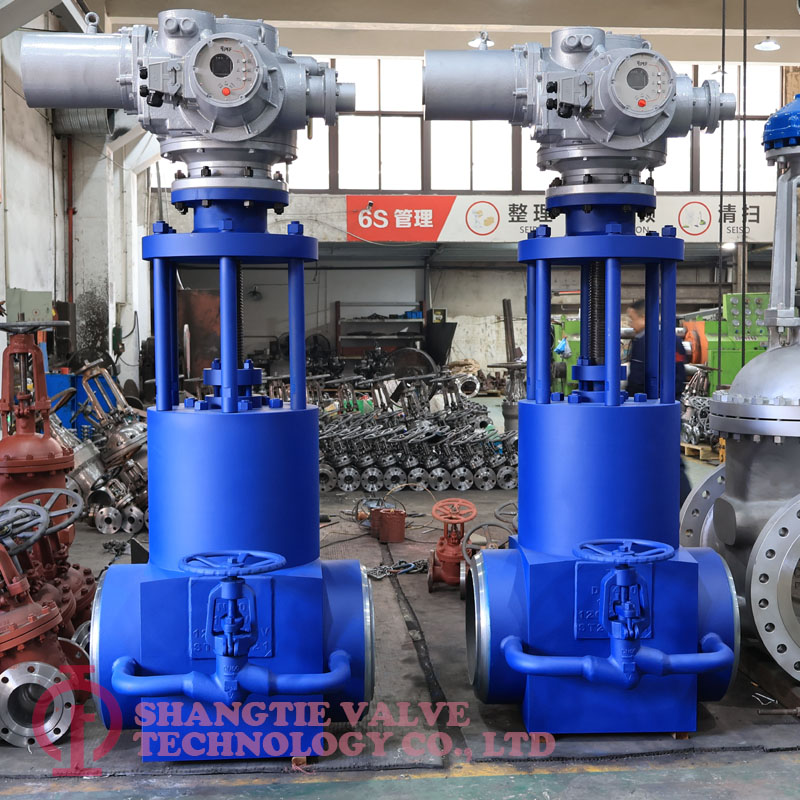 FREE FORGED POWER STATION GLOBE VALVE_7612