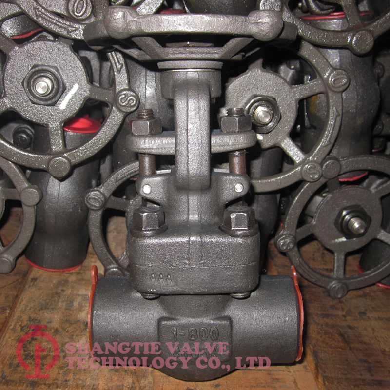 API STANDARD A105N CLASS 800LB FORGED STEEL GATE VALVE_(7074)
