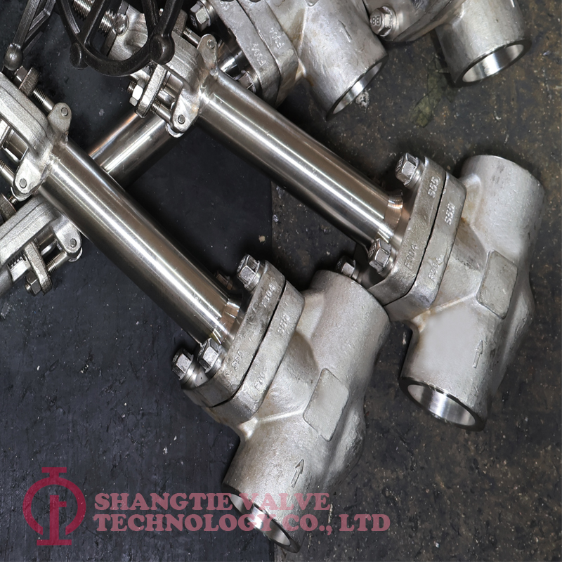 LOW TEMPERATURE FORGED STEEL GLOBE VALVE_(1253)