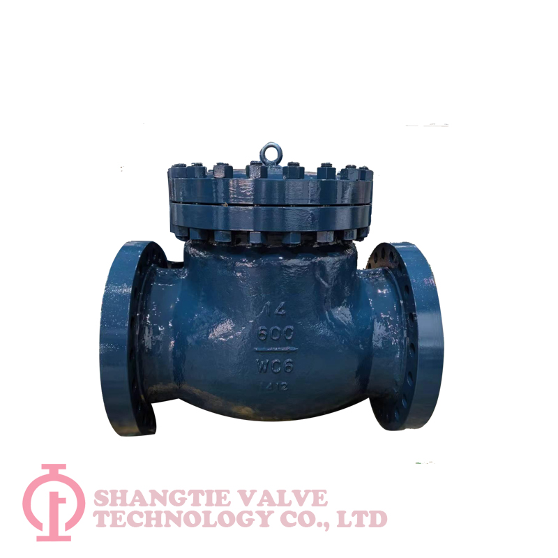 API-High Temperature-A217-WC6-600LBI-14inch-Flange-Swing Check Valve_(2310)
