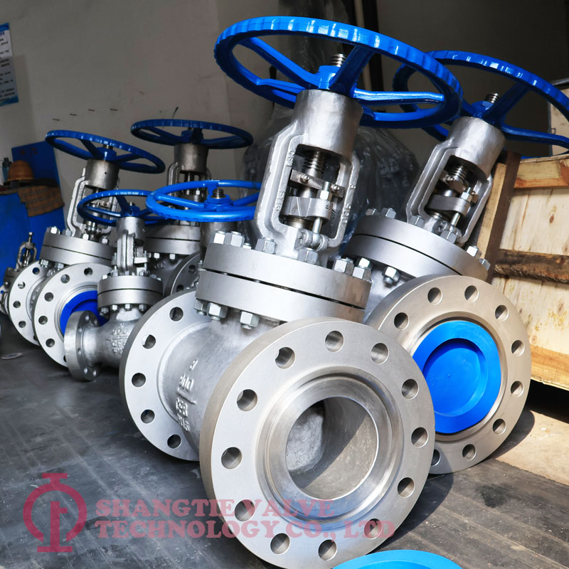 RTJ Flange Type Stainless Steel High Pressure Globe Valve_6513