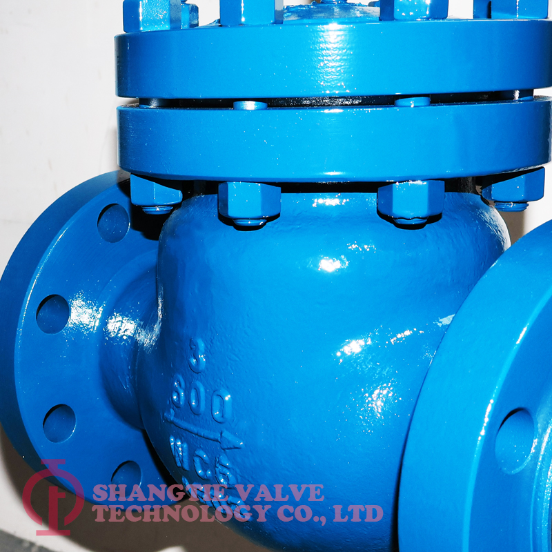 API STANDARD CAST STEEL FLANGED SWING TYPE CHECK VALVE_4322