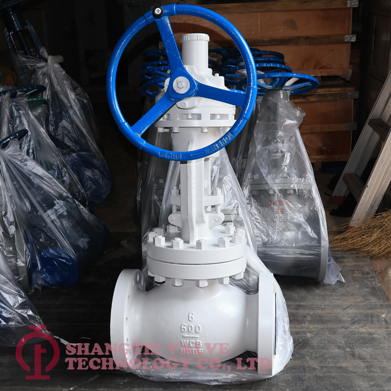 BEVEL GEAR OPERATED API CAST STEEL FLANGED GLOBE VALVE_(0704)