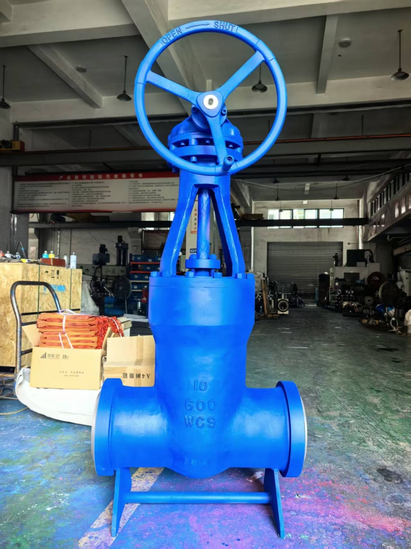 api600-high-temp-alloy-gate-valve-cross-section