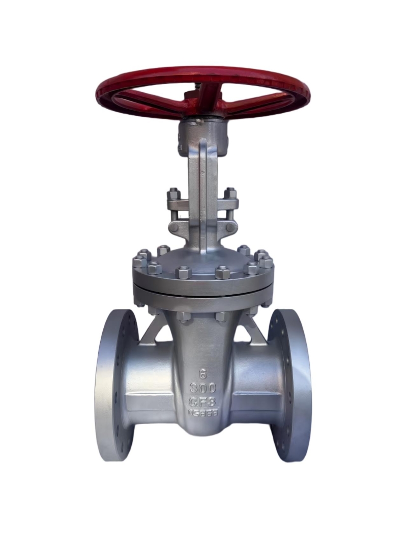 api600-304-stainless-steel-rf-gate-valve-dimensions