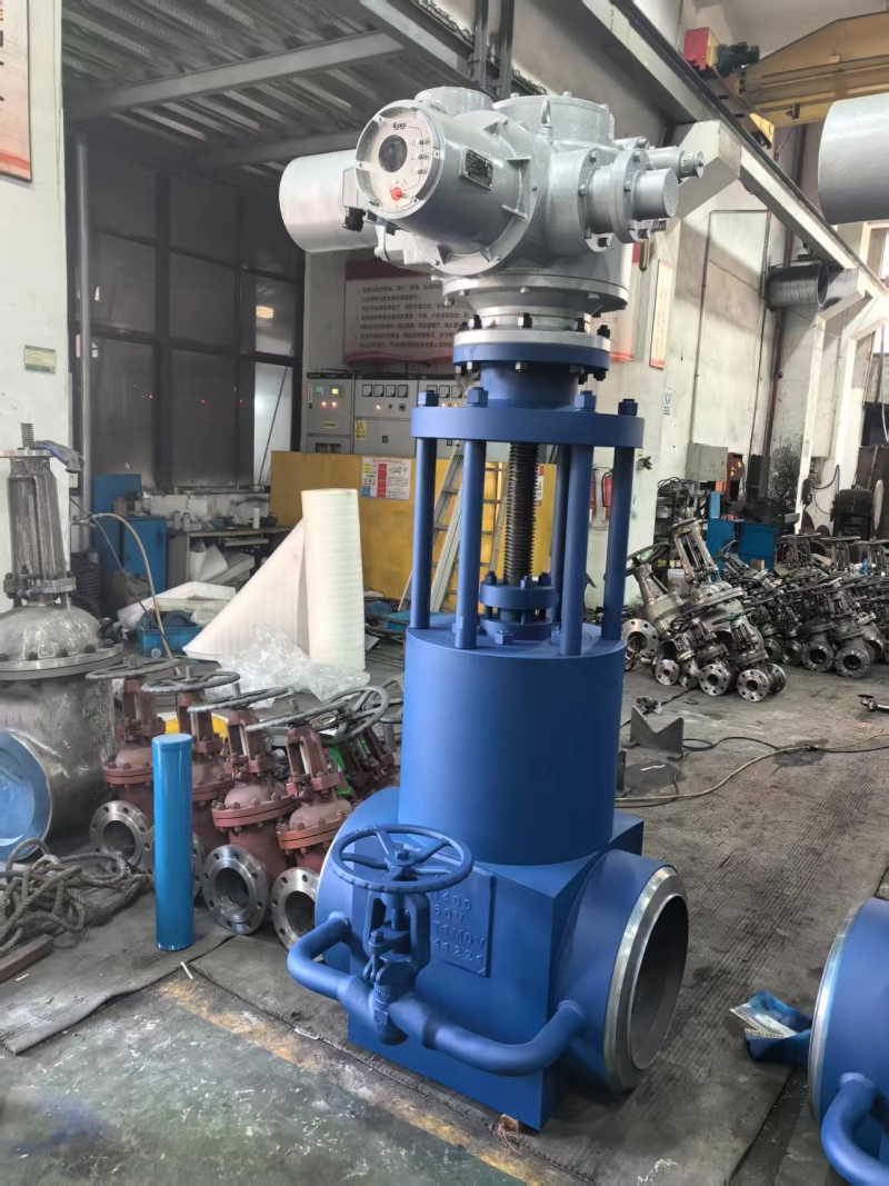 high-pressure-forged-gate-valve-cross-section