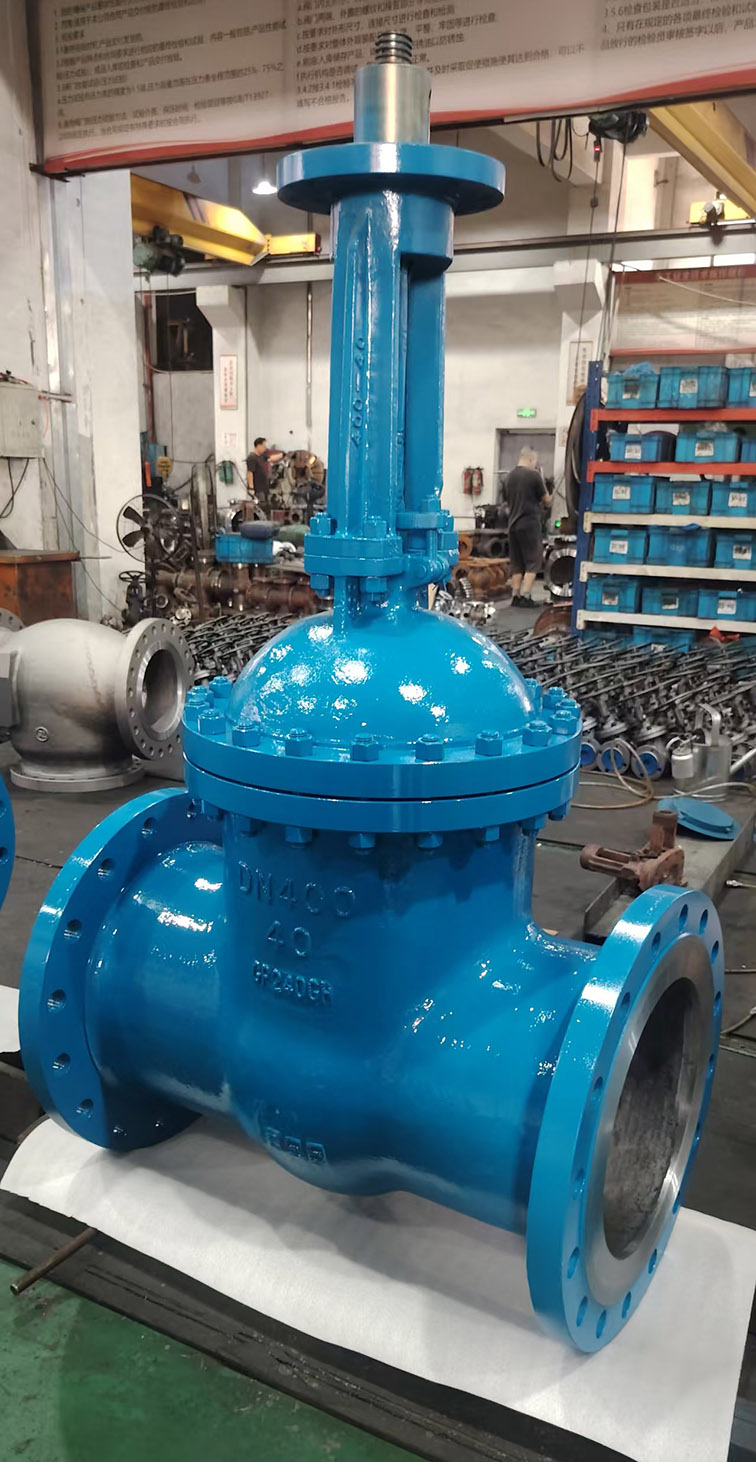 pn40-cast-steel-gate-valve-for-water-treatment