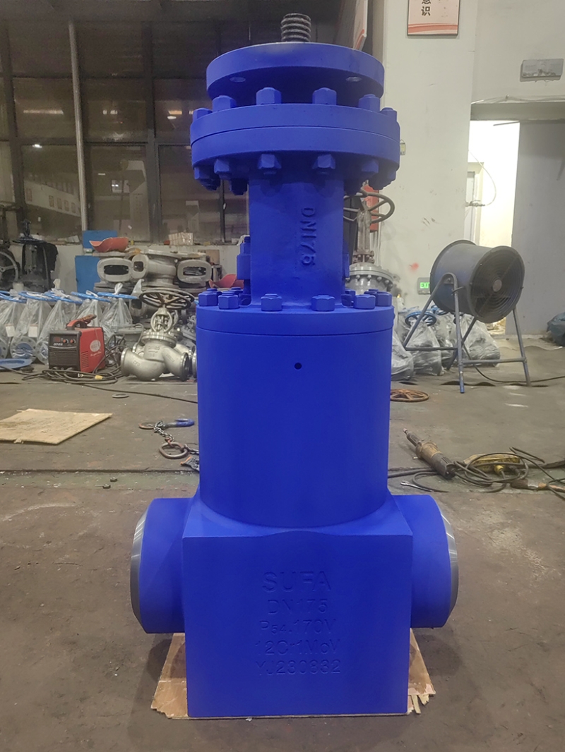 api600-integral-forged-gate-valve-cross-section