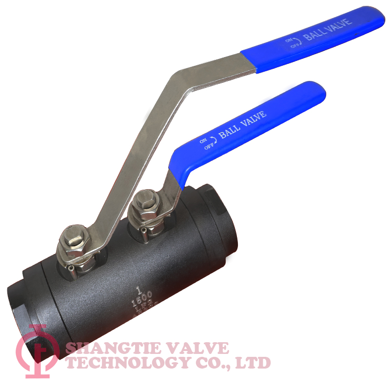 API STANDARD THREADED END DBB DOUBLE BLOCK AND BLEED FORGED STEEL BALL VALVE_(7730)