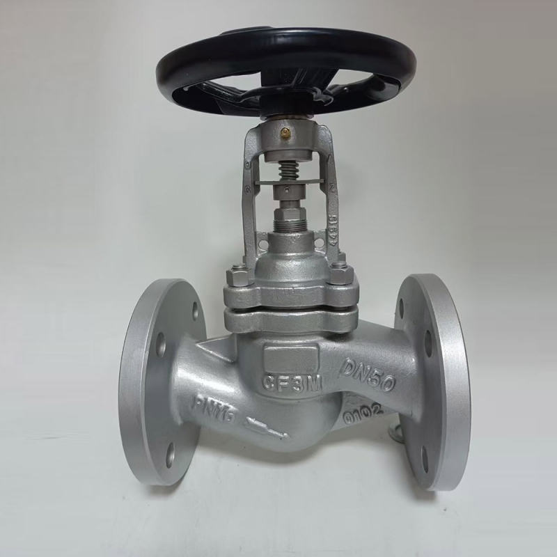 cf8-stainless-steel-bellow-seal-globe-valve-cross-section
