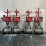 pneumatic-wcb-flanged-globe-valve-3d-model