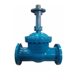 pn40-din-cast-steel-electric-gate-valve-dimensions